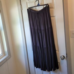 COPY - Black tiered skirt